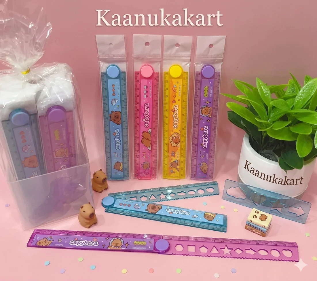 Foldable ScaleRuler 30cm Mixed Theme