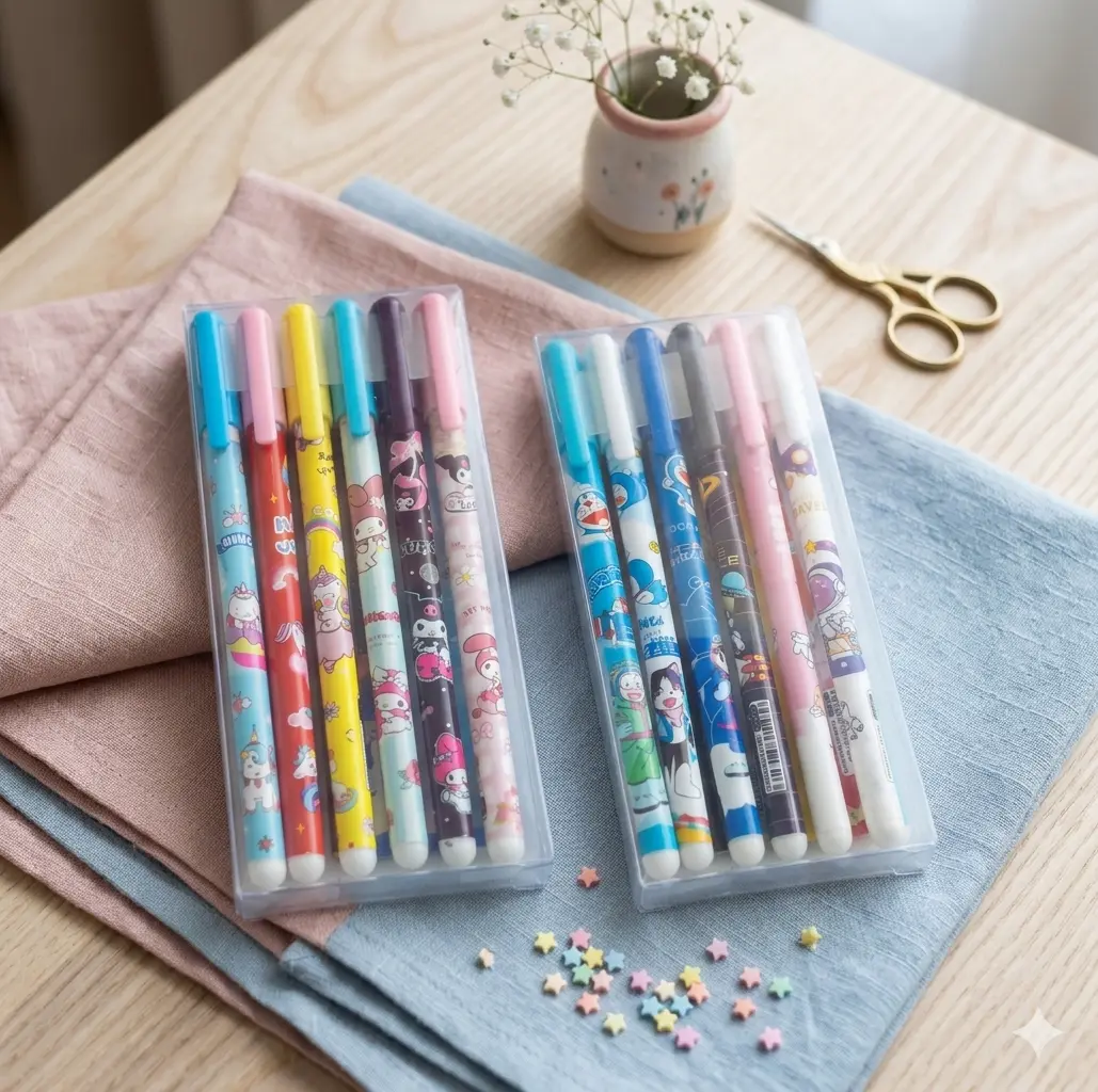 Non Finish Pencils With Eraser
