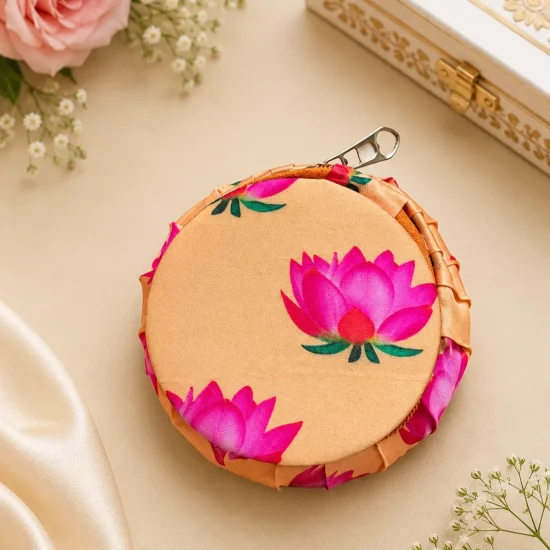 Bangle Box With Floral Print Fabric