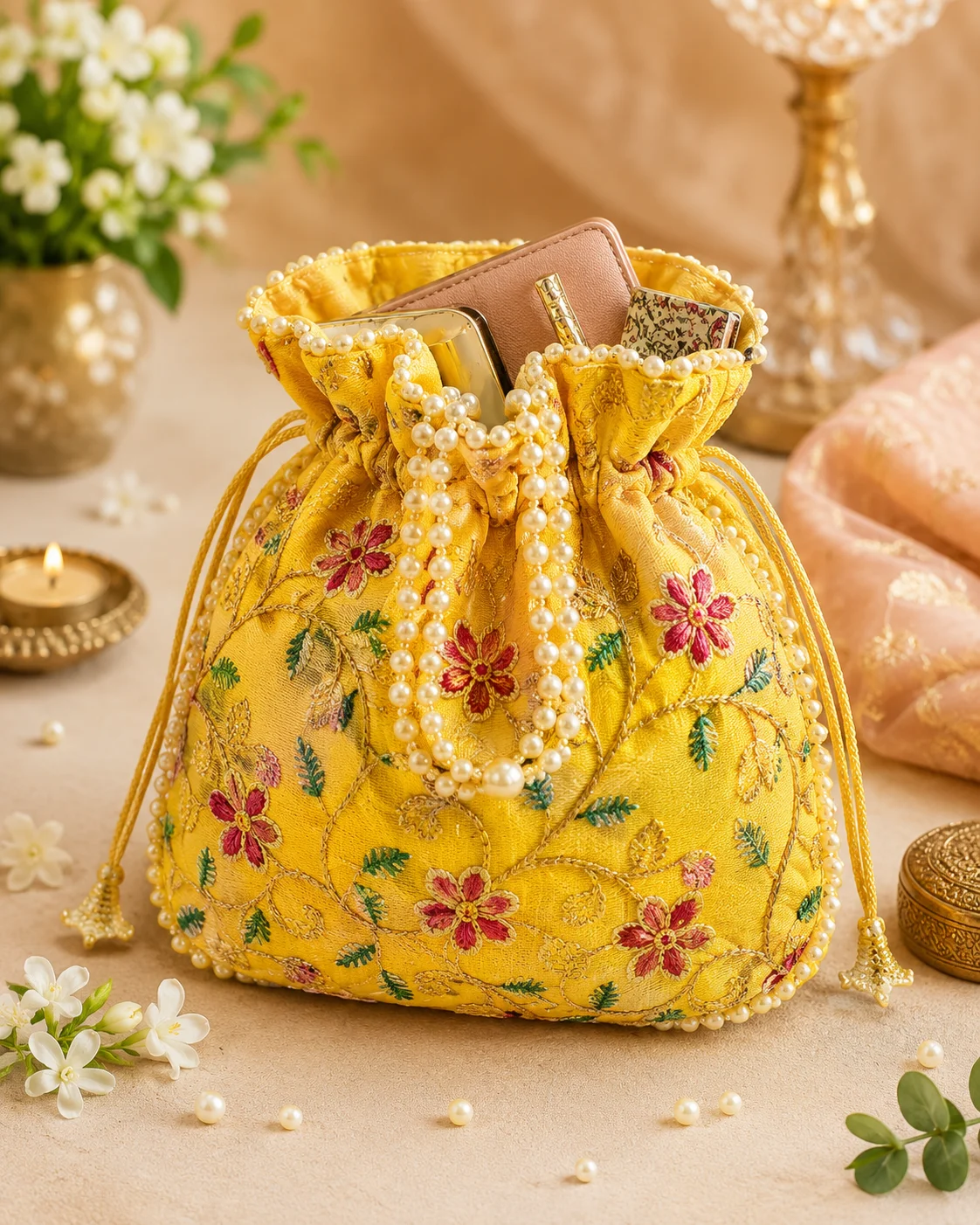 Embroidered Potli Bags