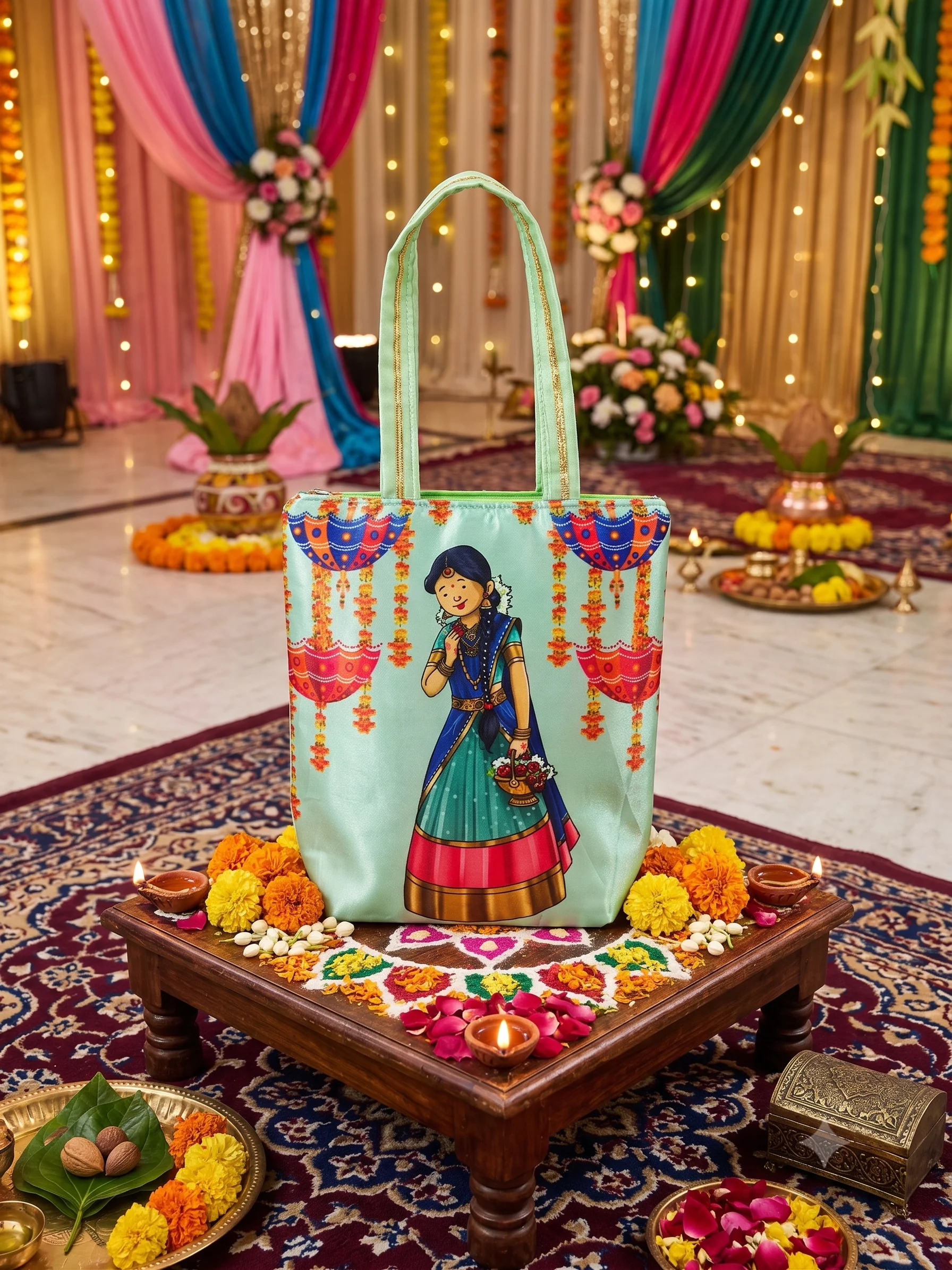 Half Saree Ceremony Return Gift Bag