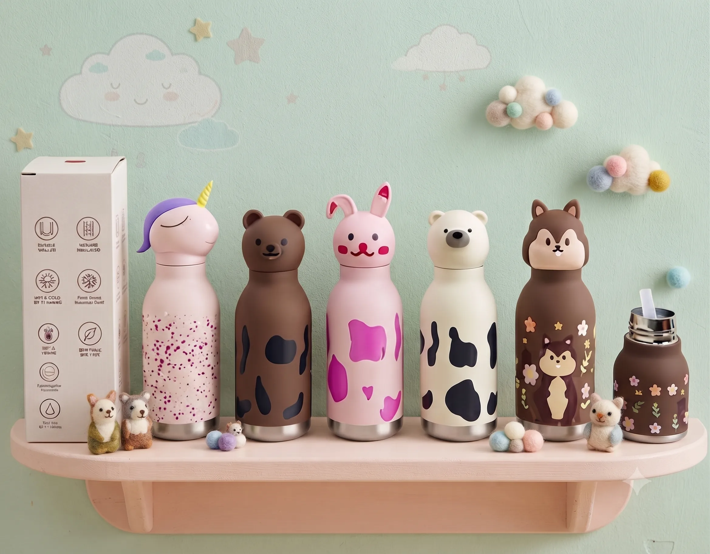 Animal Bottle 500 ML 575 50pcs