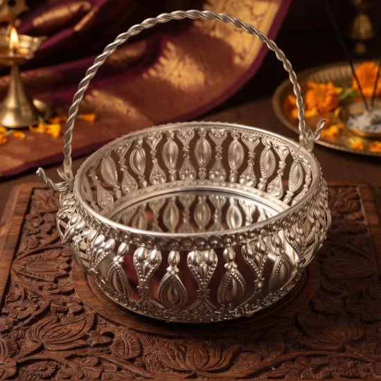 German Silver 4 Inch Butta Bowl