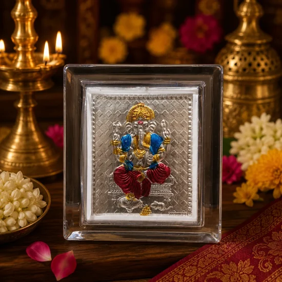 German Silver Frame Medium
