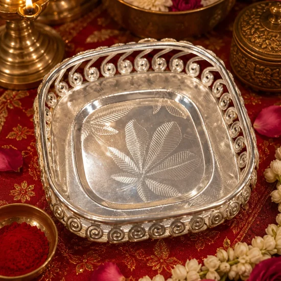 Pure Germen Silver Tray